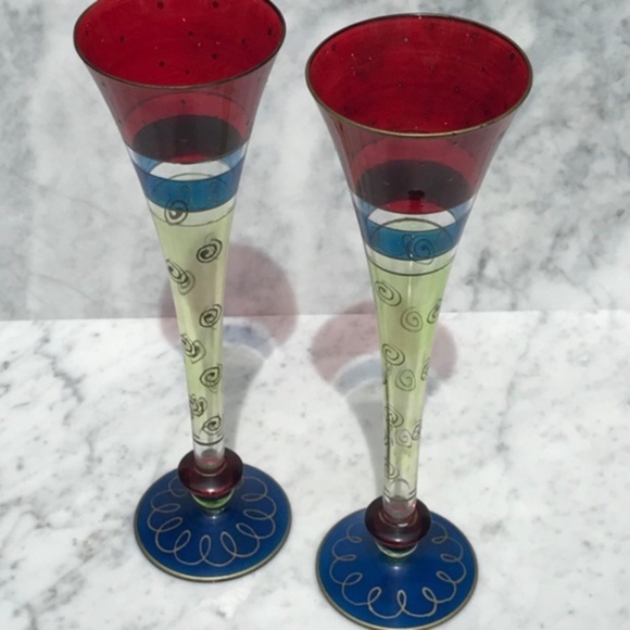 Other - Decorative Champagne Flutes - 2